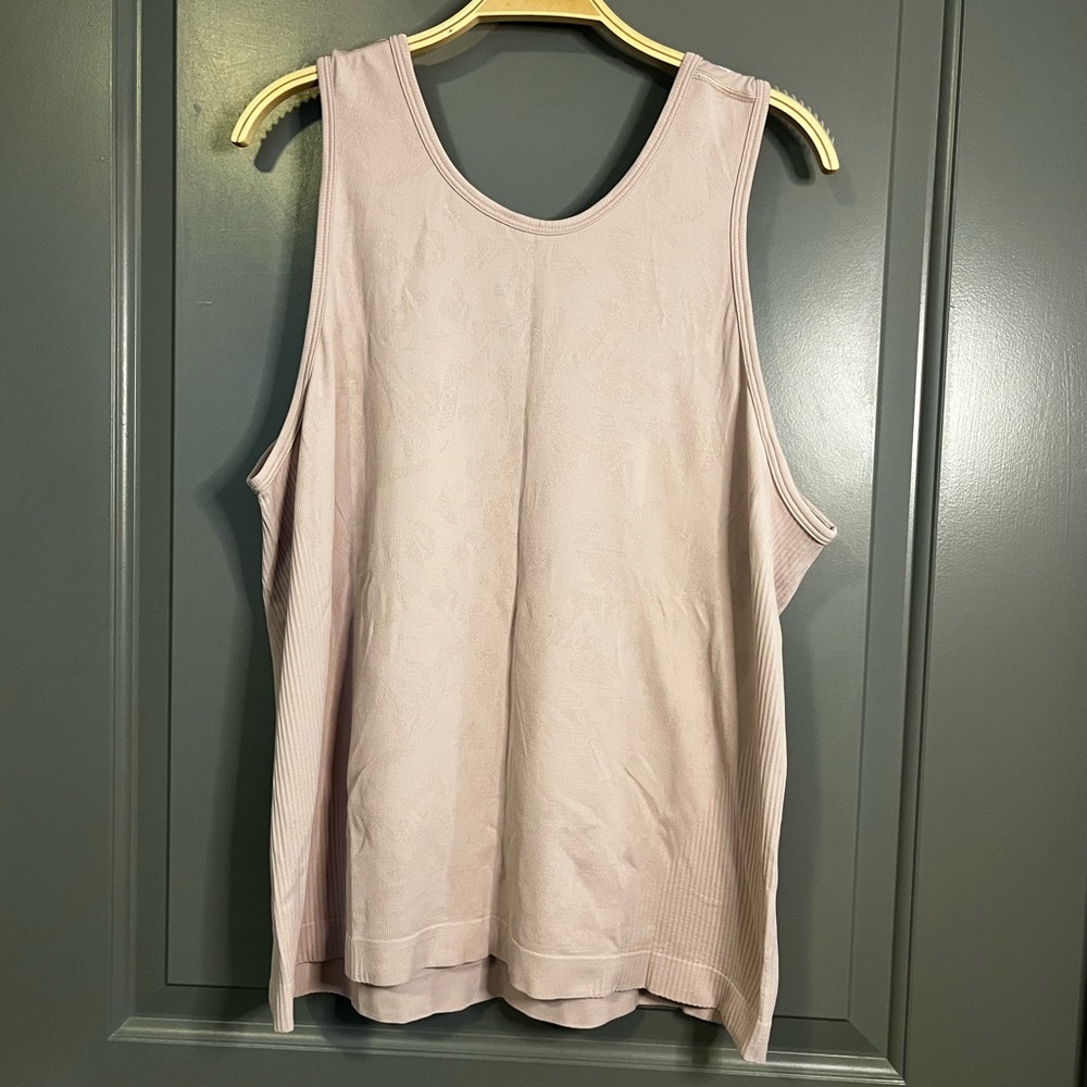 GymShark Washed Out pink tank top 🦈